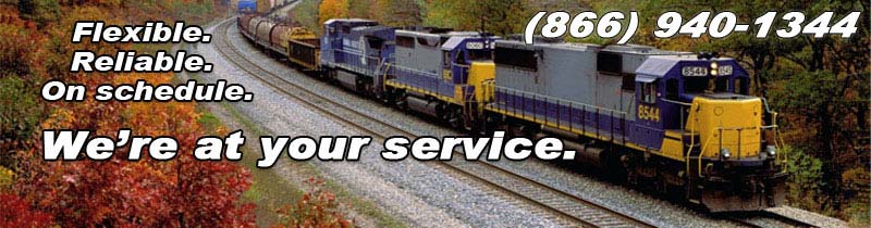 Your rail carrier for transport, rail consolidation and general logistics solutions.